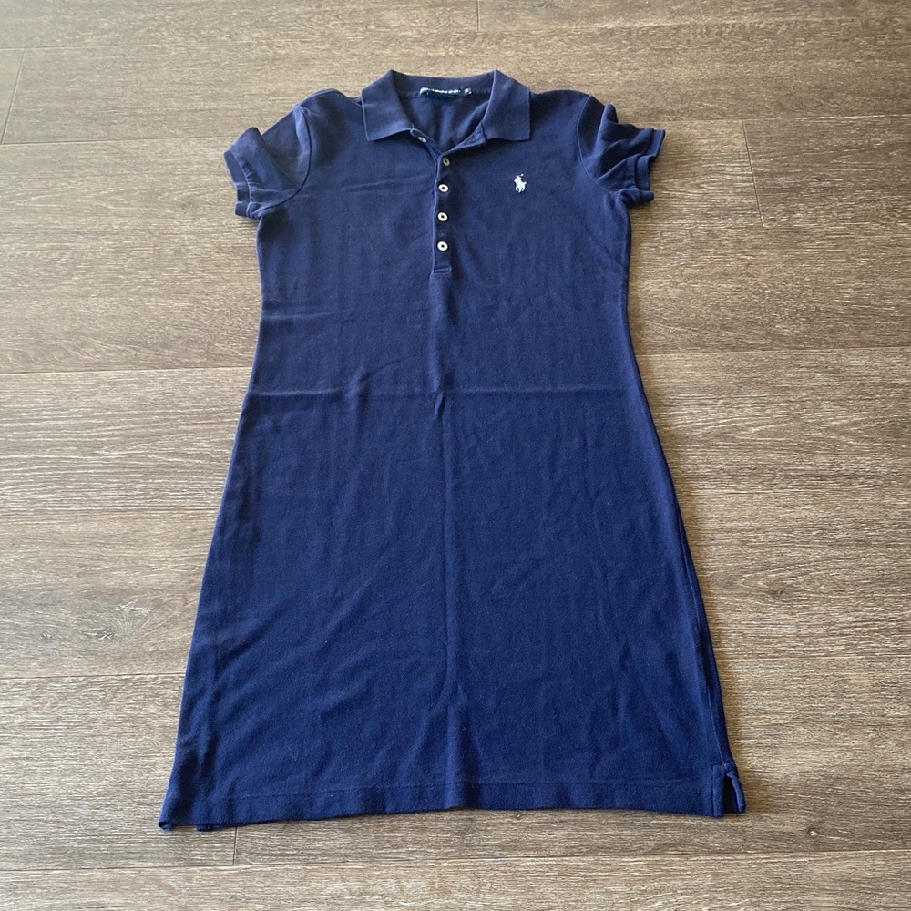 Ralph Lauren Classic Navy Polo Dress